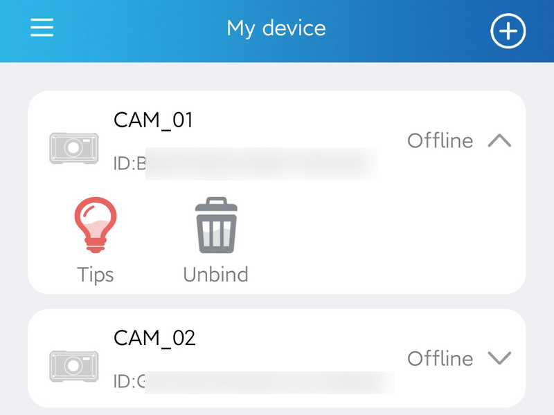 Unbind Device from MLive APP